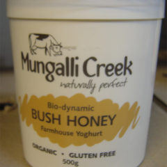 Yoghurt BUSH HONEY 500g Mungalli Creek