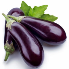 Organic Eggplant per 500g