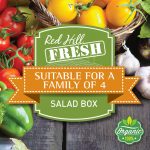 Salad Box for a Family of 4, Red Hill Fresh, Home Delivery, Organic