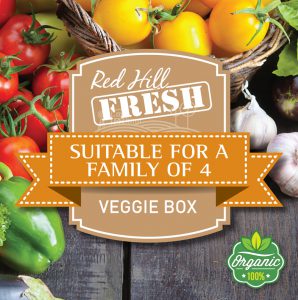 Organic Veg Box Family of 4, Red Hill Fresh, Home Delivery