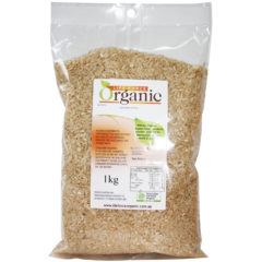 Brown Med grain Organic Rainfed Rice 5kg Red Hill Fresh