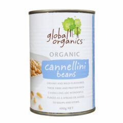 Global Organics Cannellini Beans Organic (Canned ) 400g