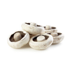 Organic White Flat Mushrooms Punnet 375g