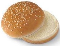 Baker Boys Fresh Bread - Hamburger Bun Milk Seeded 140g