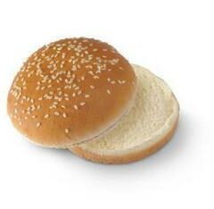 Hamburger Bun Milk with Seeds (100g) baked by the Baker Boys in Mornington