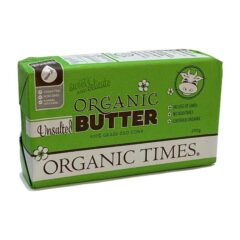 Organic Butter unsalted from Organic Times 250g